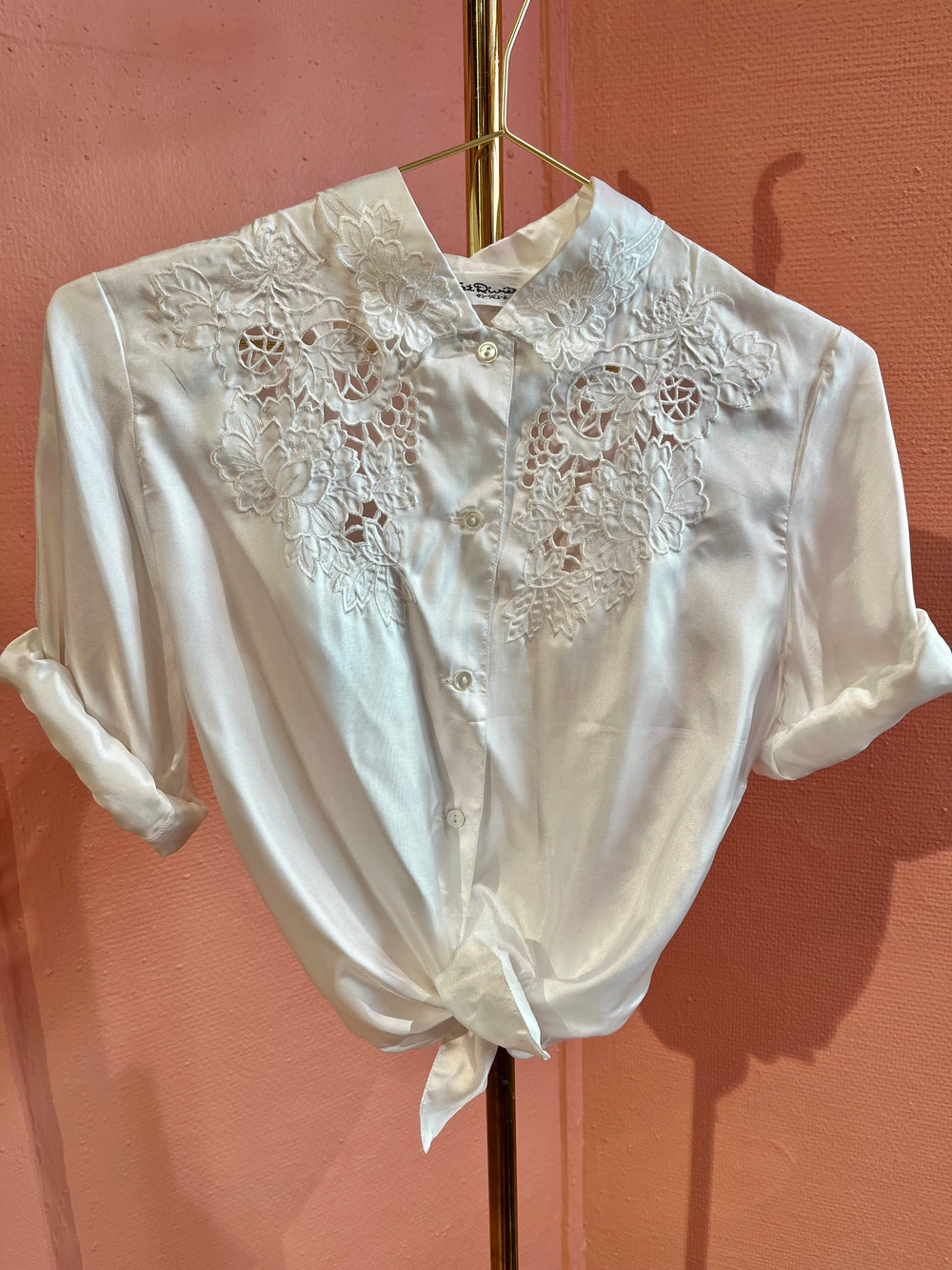 Vintage Vintage bluser XS Vintagebluse - 452 Frostfryd str XS