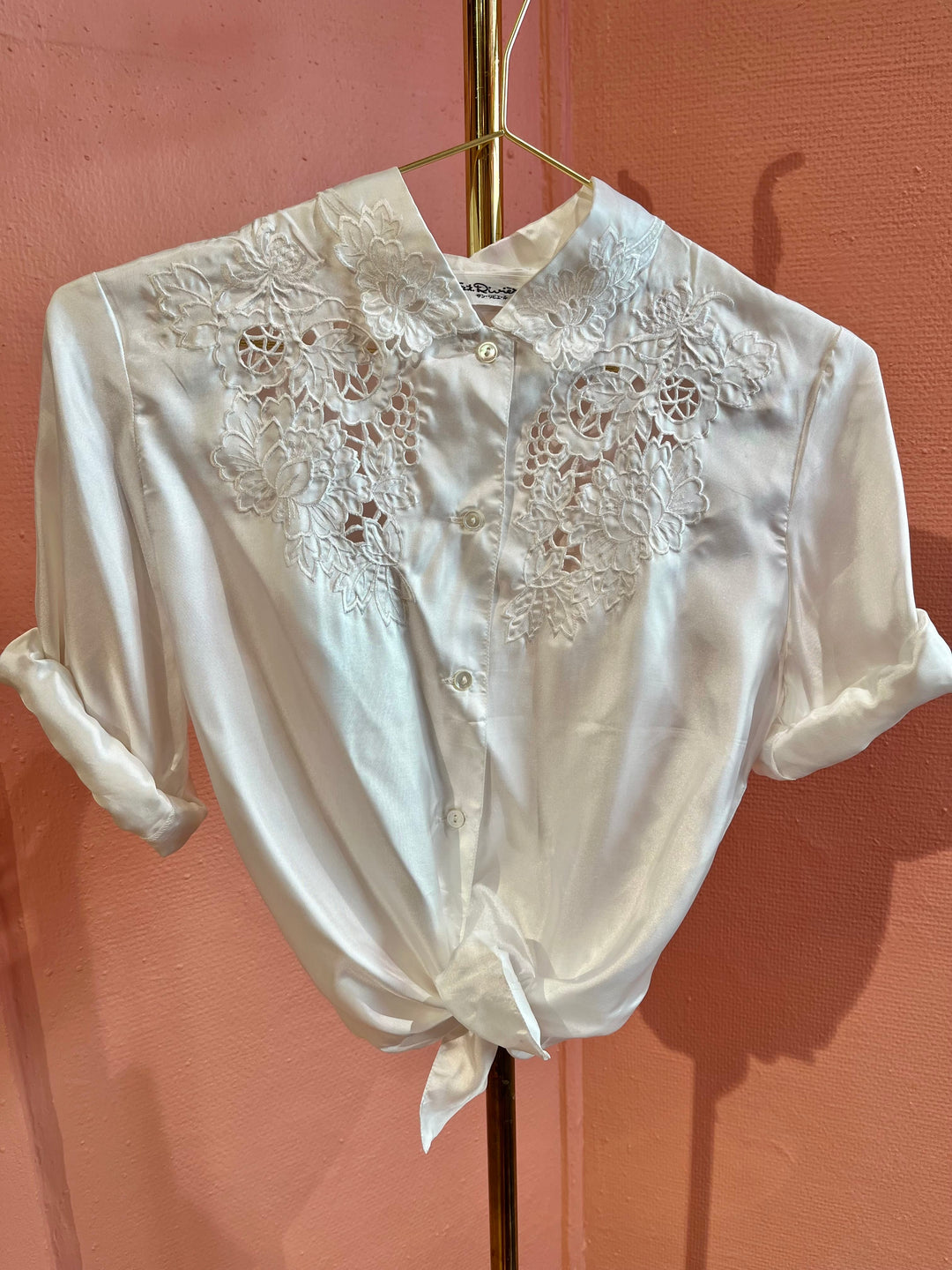 Vintage Vintage bluser XS Vintagebluse - 452 Frostfryd str XS
