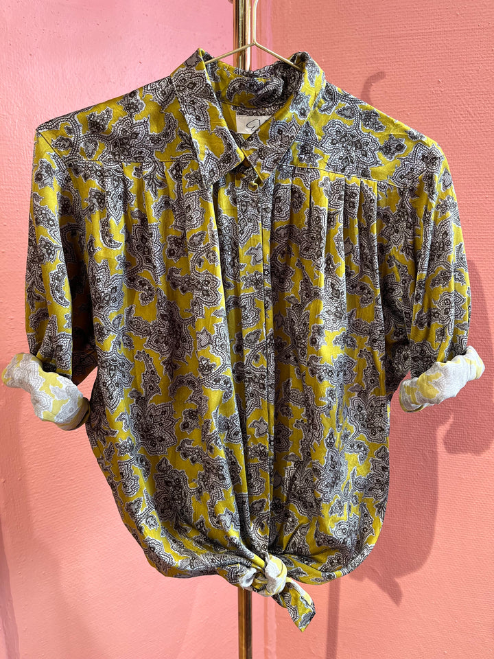 Vintage Vintage bluser M Vintagebluse - 453 Nyanse str M