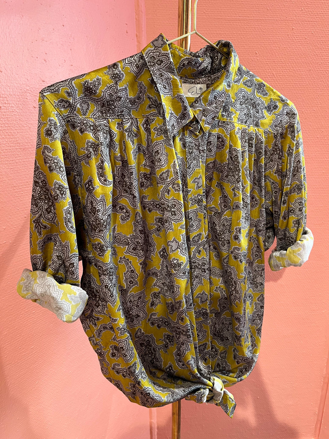 Vintage Vintage bluser M Vintagebluse - 453 Nyanse str M