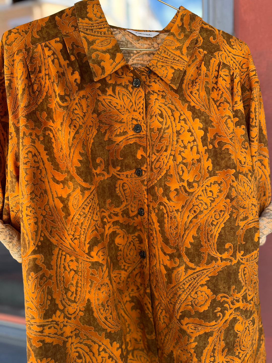 Vintage Vintage bluser XL Vintagebluse - 457 Wildfire str XL