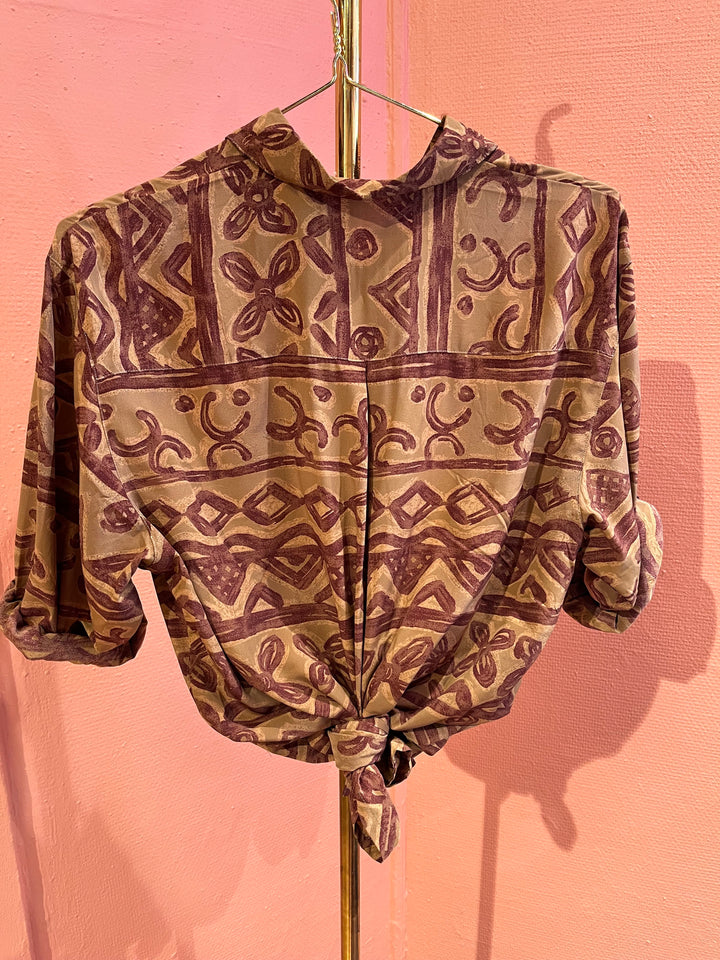 Vintage Vintage bluser M Vintagebluse - 458 Ekko str M