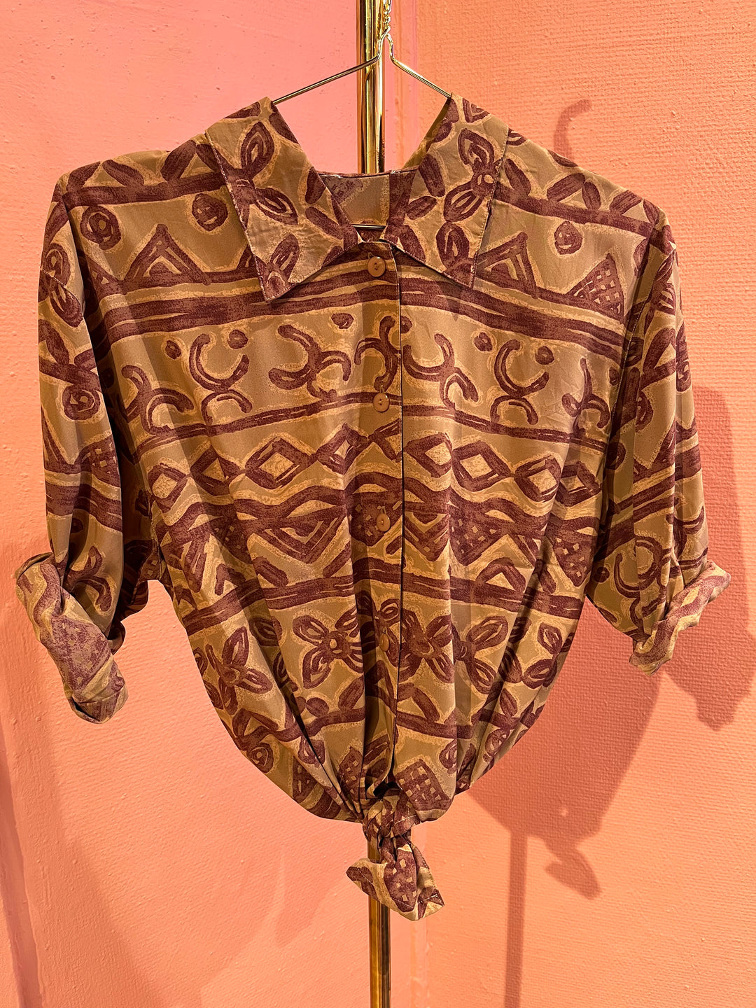 Vintage Vintage bluser M Vintagebluse - 458 Ekko str M