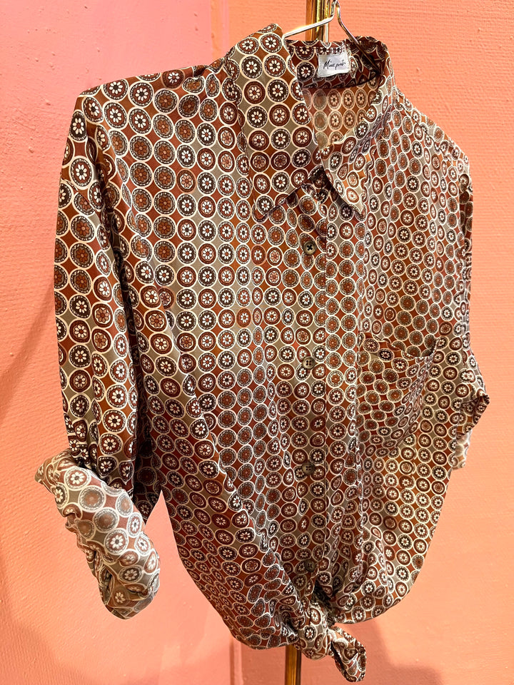 Vintage Vintage bluser L Vintagebluse - 462 spill str L