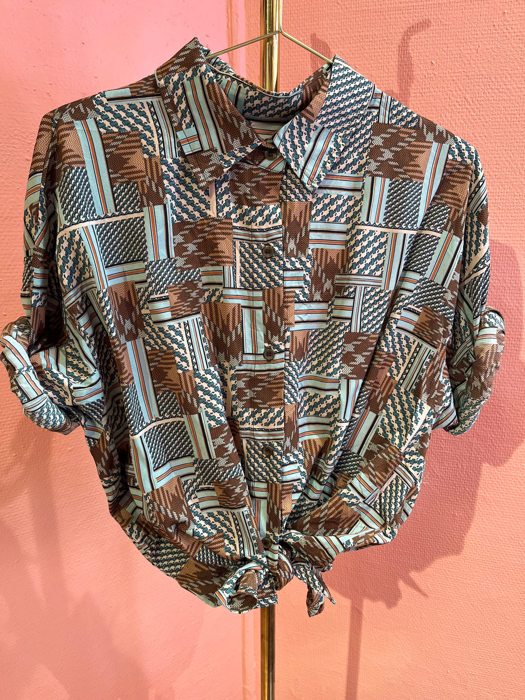 Vintage Vintage bluser 2XL Vintagebluse - 464 Up & Down str 2XL