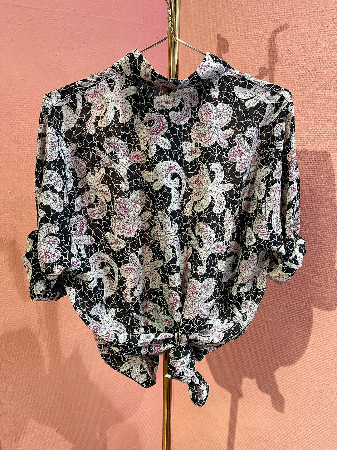 Vintage Vintage bluser L Vintagebluse - 465 Webby str L