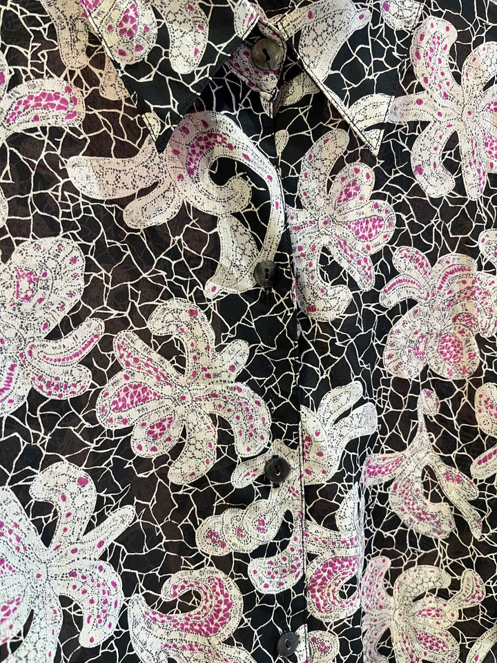 Vintage Vintage bluser L Vintagebluse - 465 Webby str L