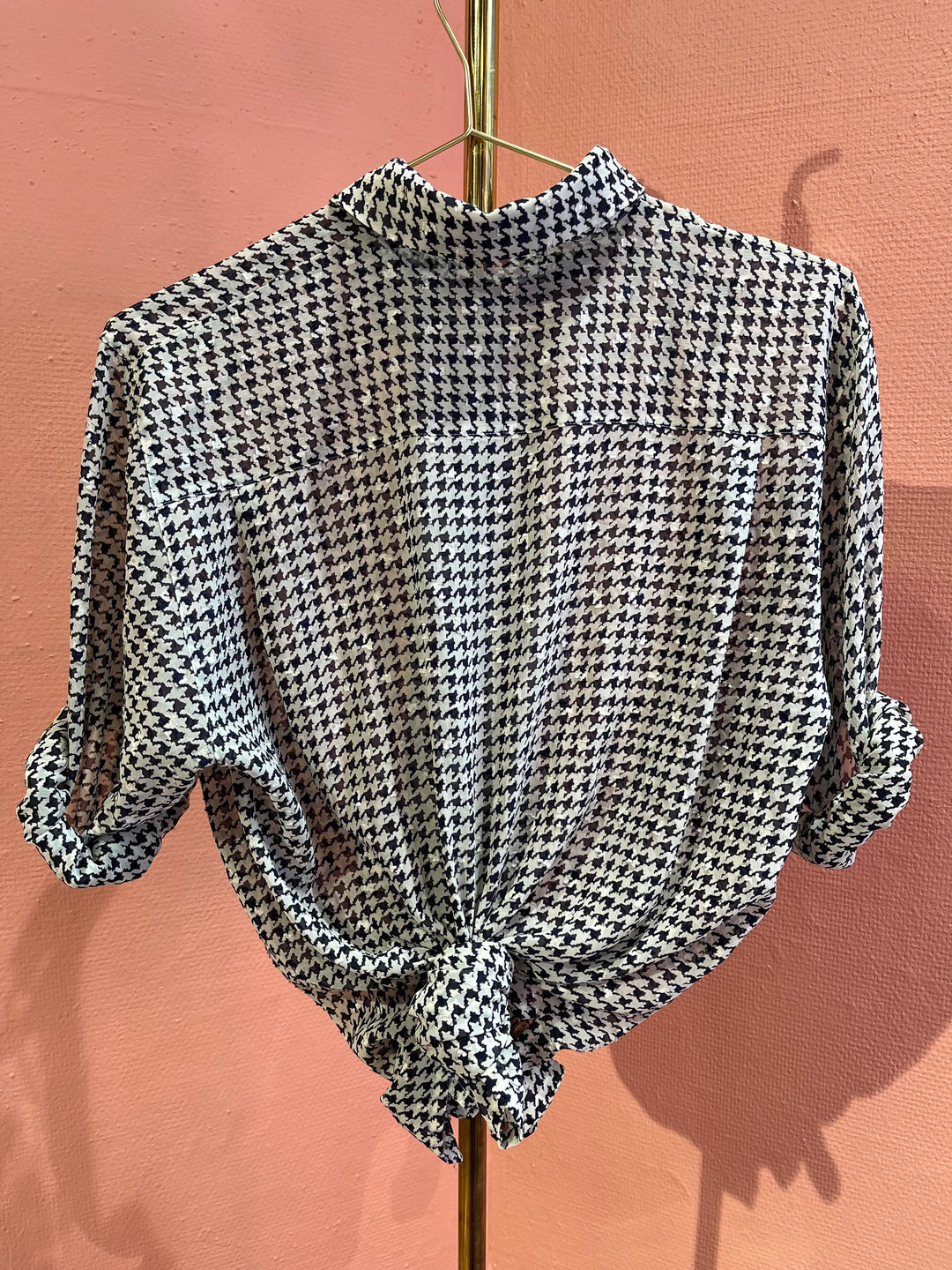 Vintage Vintage bluser L Vintagebluse - 467 Doggy str L