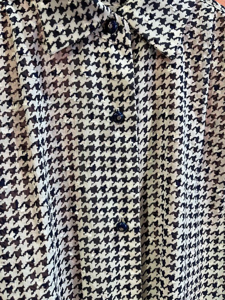 Vintage Vintage bluser L Vintagebluse - 467 Doggy str L