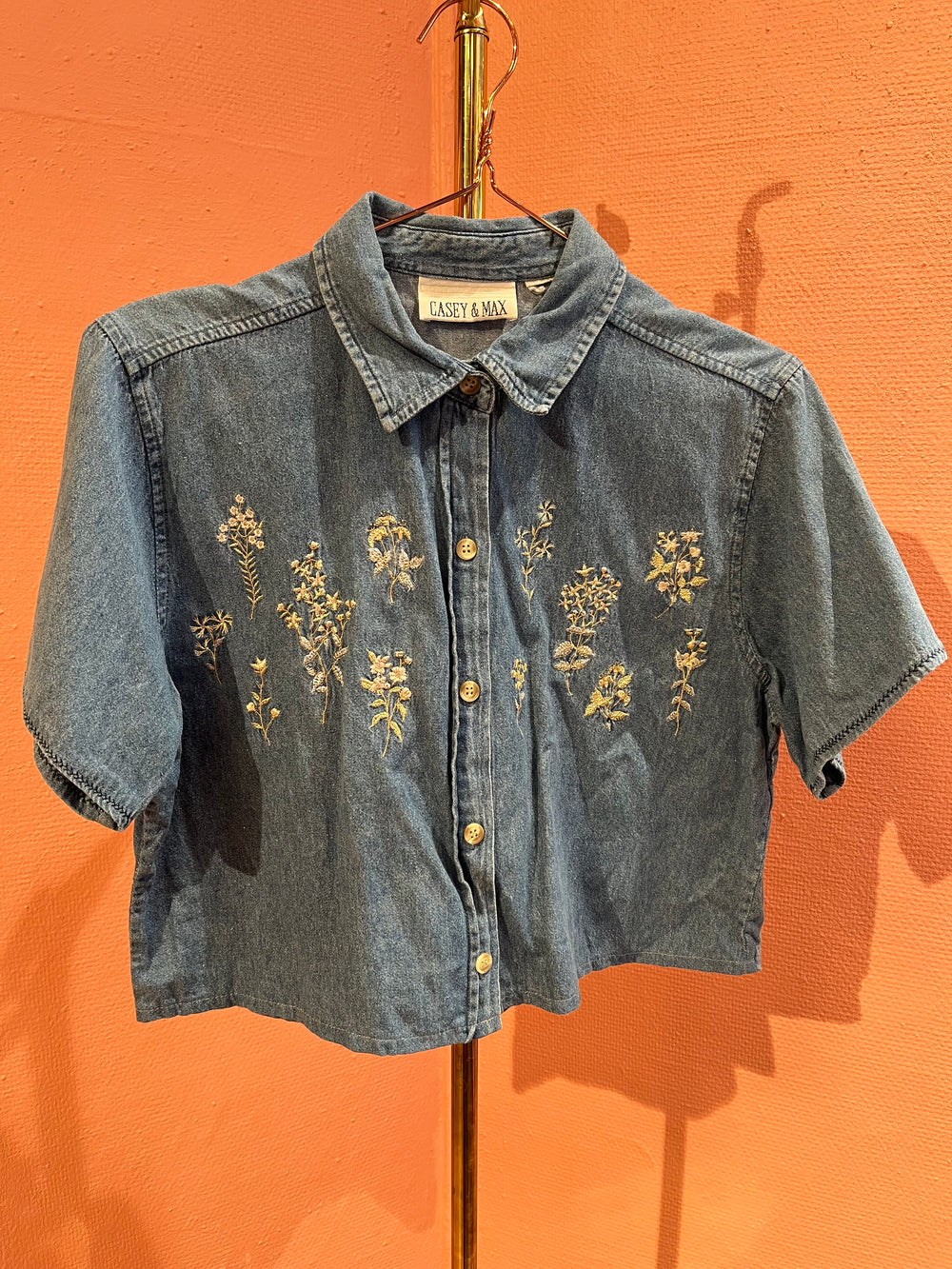 Vintage Vintage bluser S Vintagebluse - 469 Shorty str S