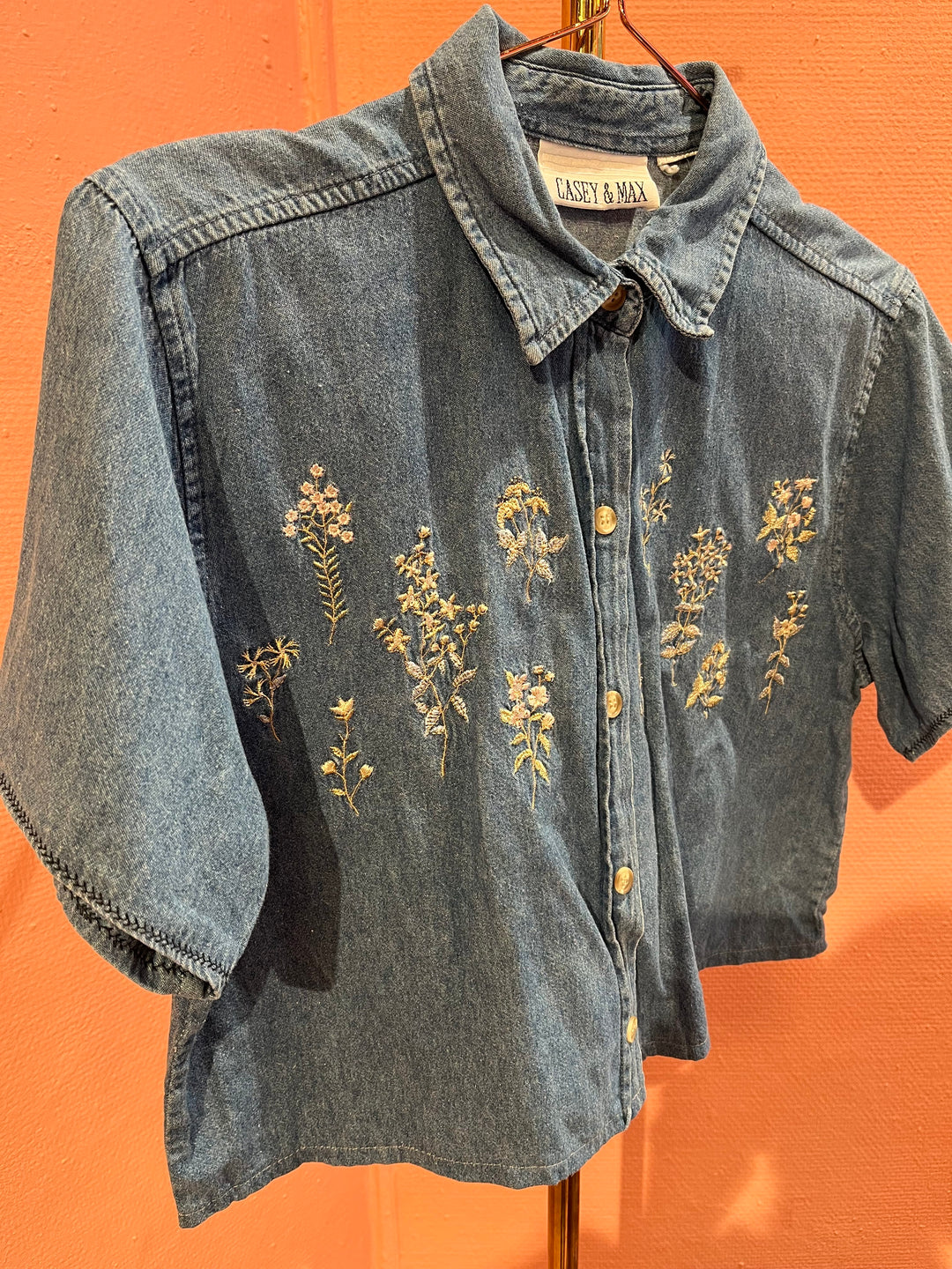 Vintage Vintage bluser S Vintagebluse - 469 Shorty str S