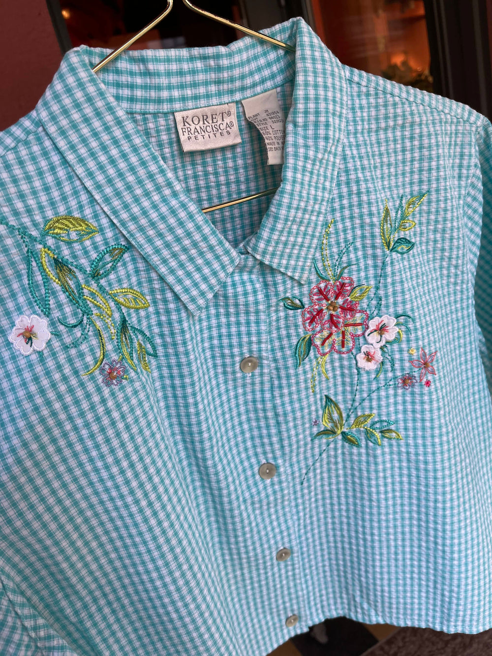 Vintage Vintage bluser M Vintagebluse - 475 Livlig str M