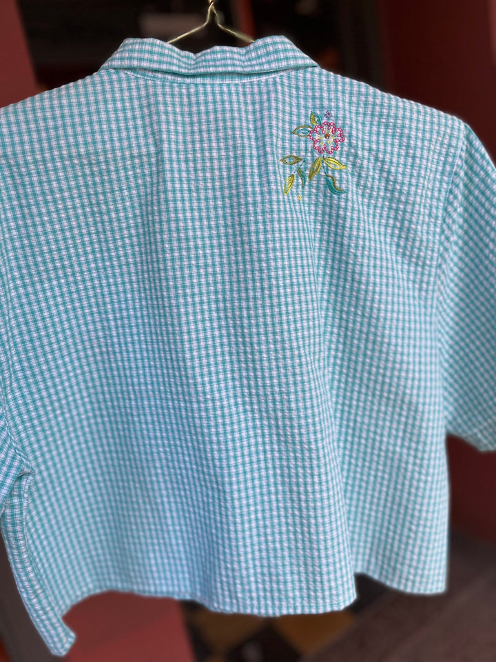 Vintage Vintage bluser M Vintagebluse - 475 Livlig str M