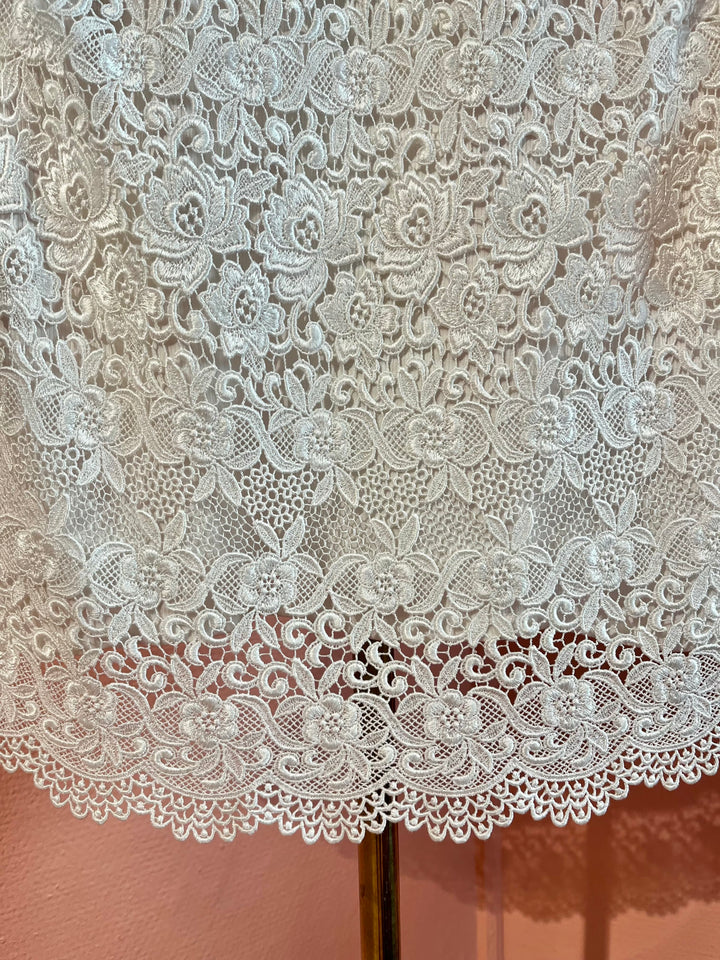Vintage Vintage bluser S Vintagebluse - 477 Lacecandy str S