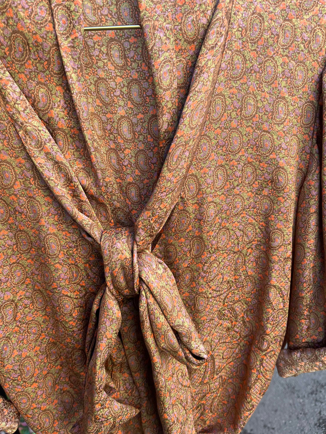 Vintage Vintage bluser M Vintagebluse - 484 Gullhage str M