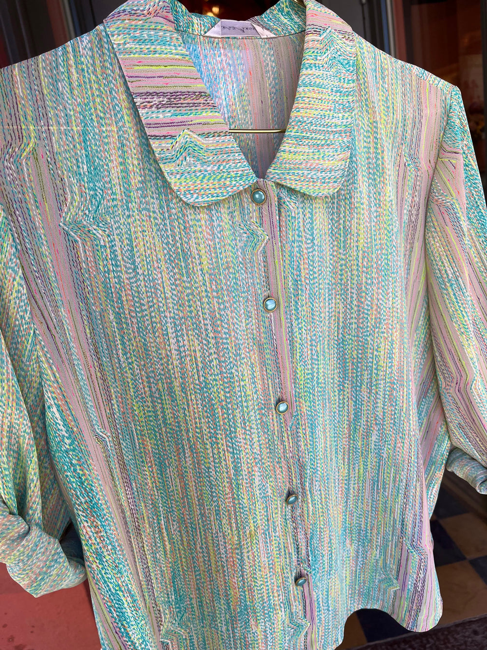 Vintage Vintage bluser M Vintagebluse - 492 Blizz str M