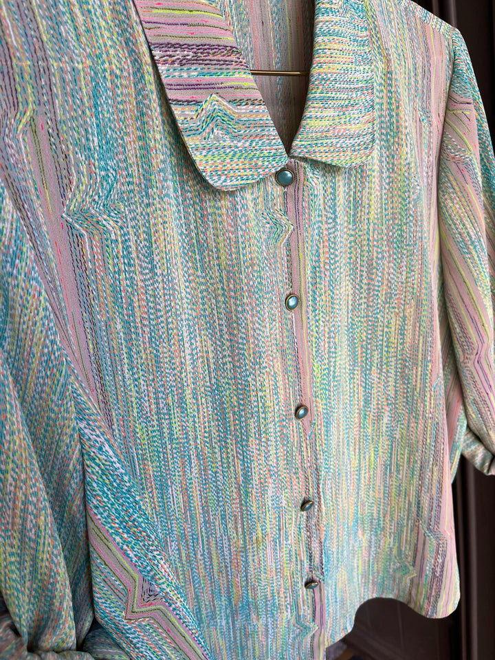 Vintage Vintage bluser M Vintagebluse - 492 Blizz str M