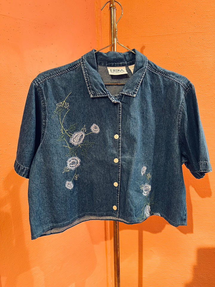 Vintage Vintage bluser M Vintagebluse - 496 Erika str M