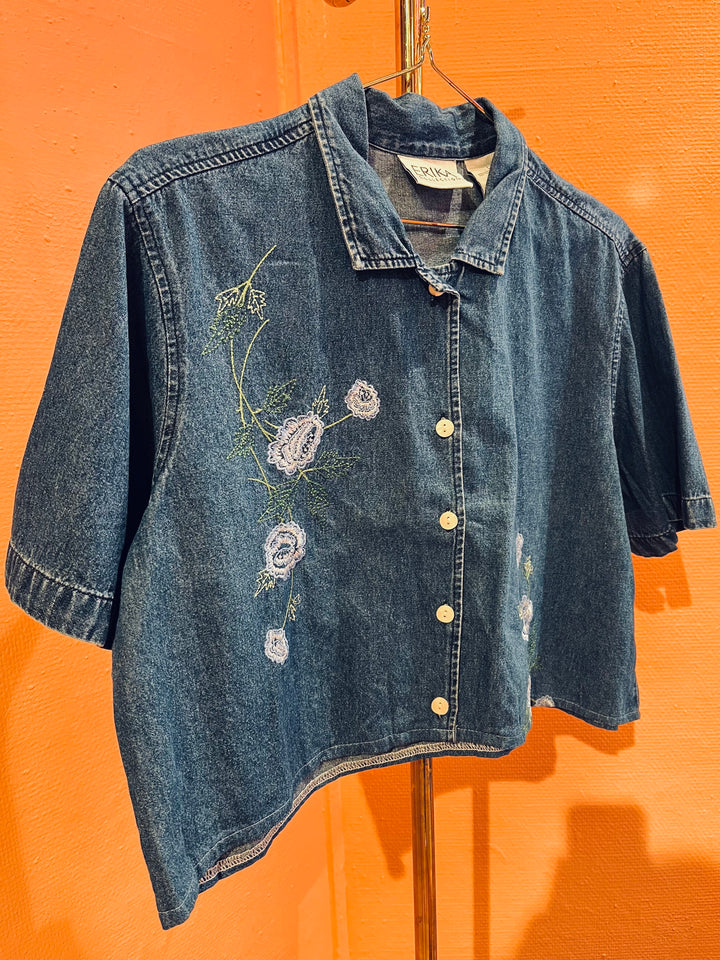 Vintage Vintage bluser M Vintagebluse - 496 Erika str M