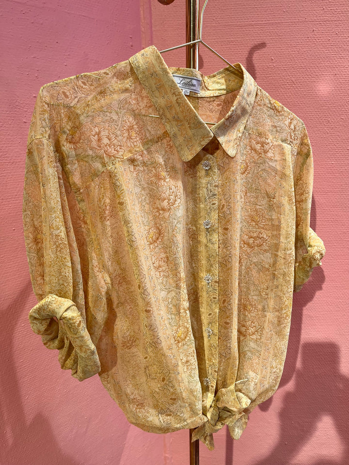 Vintage Vintage bluser L Vintagebluse - 497 Leilian str L