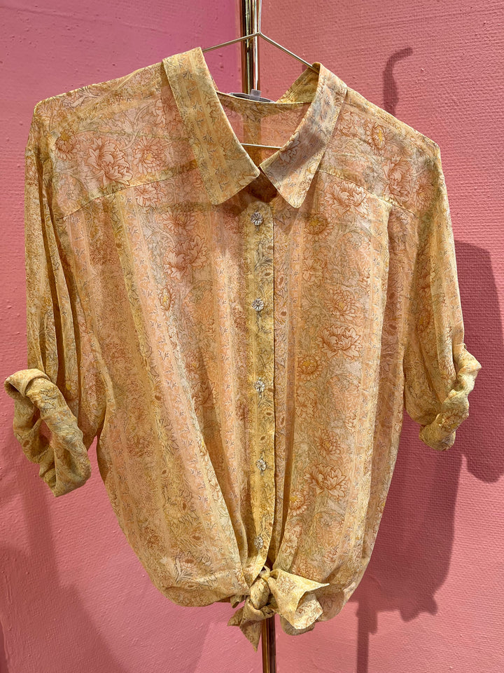 Vintage Vintage bluser L Vintagebluse - 497 Leilian str L