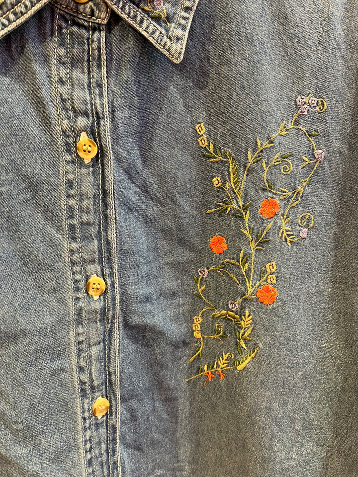 Vintage Vintage bluser XL Vintagebluse - 498 At last str XL