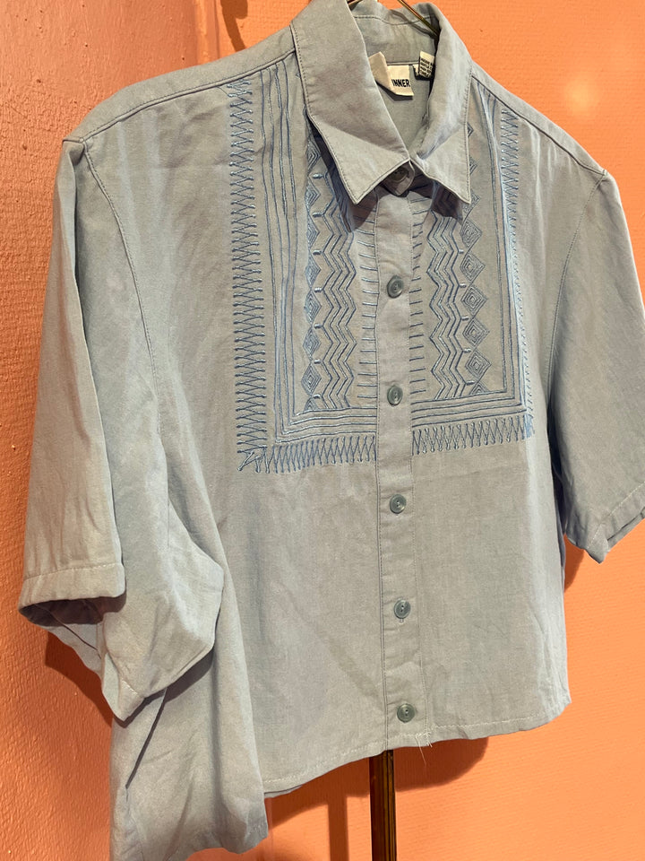 Vintage Vintage bluser L Vintagebluse - 500 Patchy str L