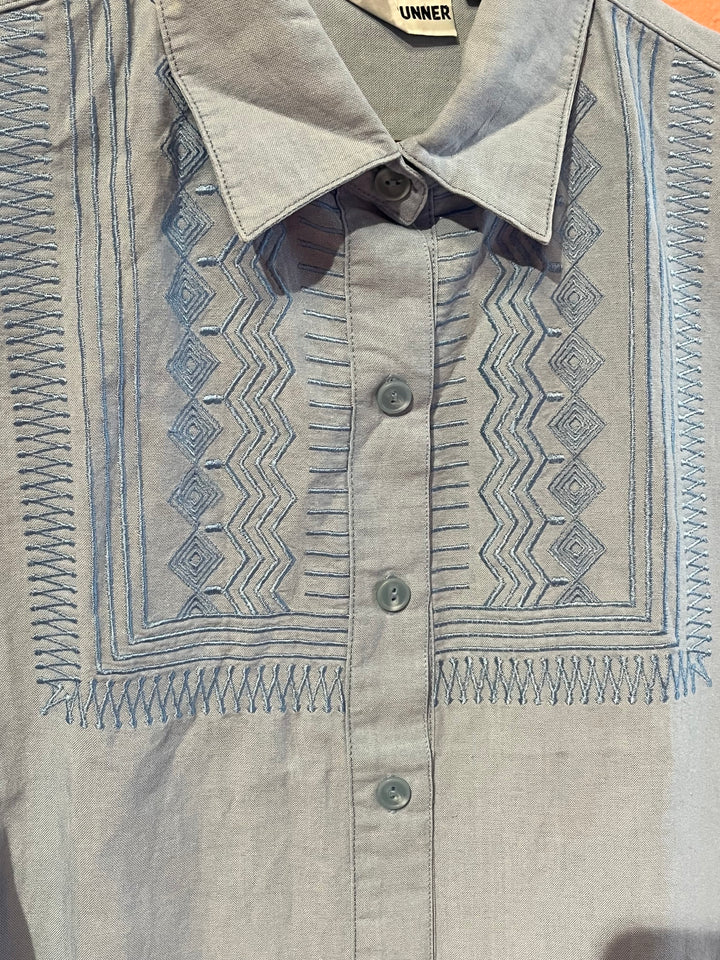 Vintage Vintage bluser L Vintagebluse - 500 Patchy str L