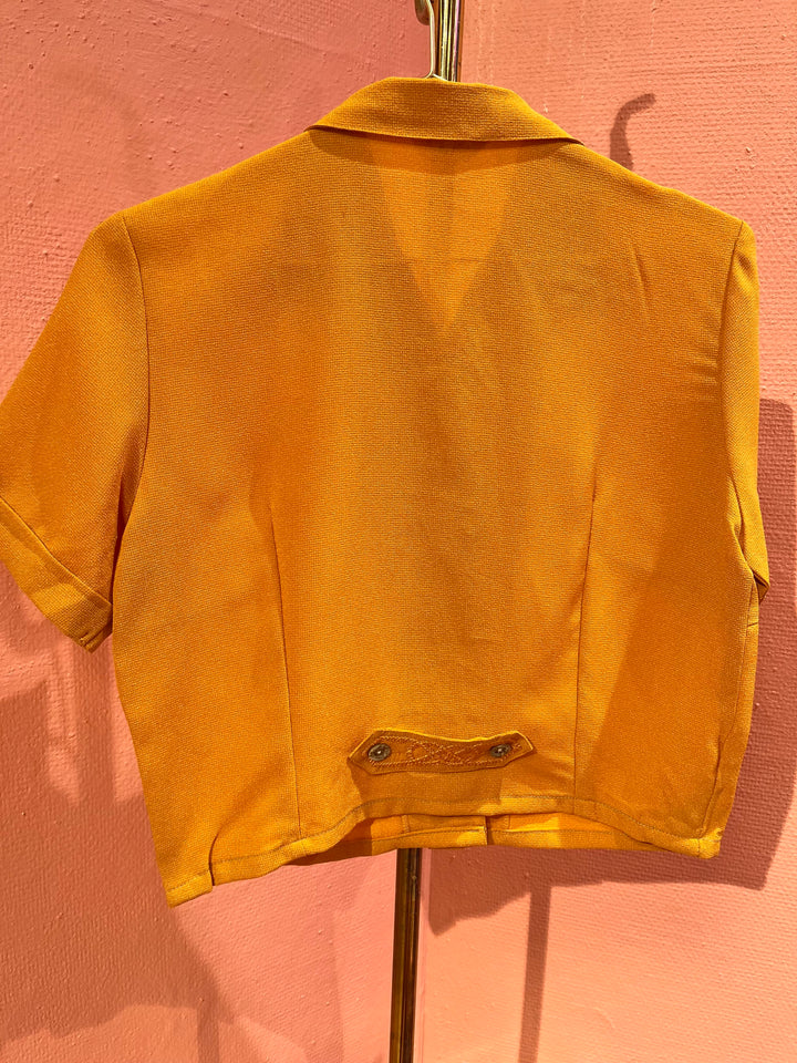 Vintage Vintage bluser S Vintagebluse - 503 Marmelade str S
