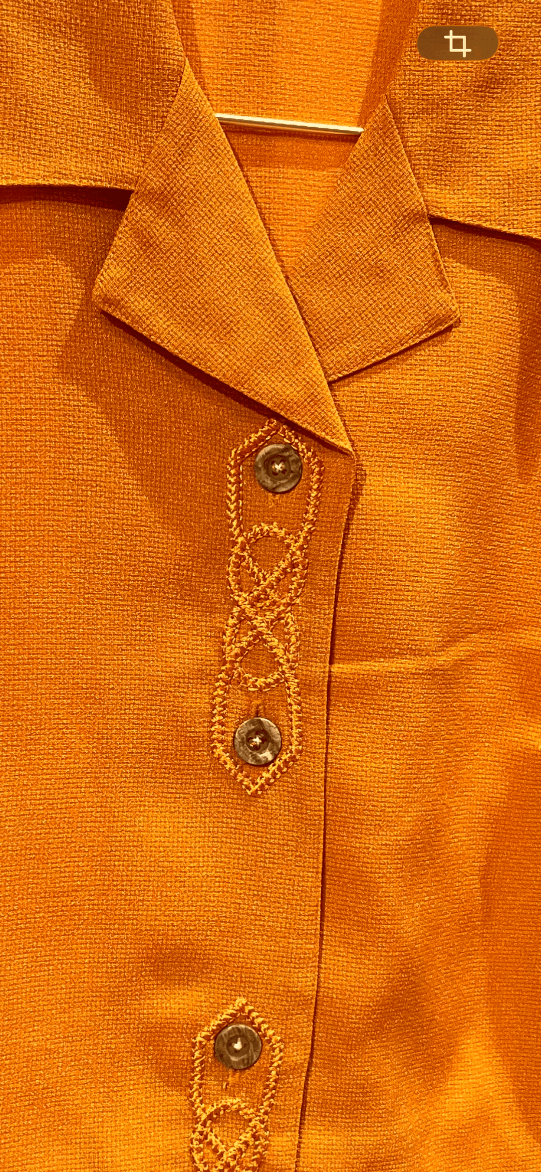 Vintage Vintage bluser S Vintagebluse - 503 Marmelade str S