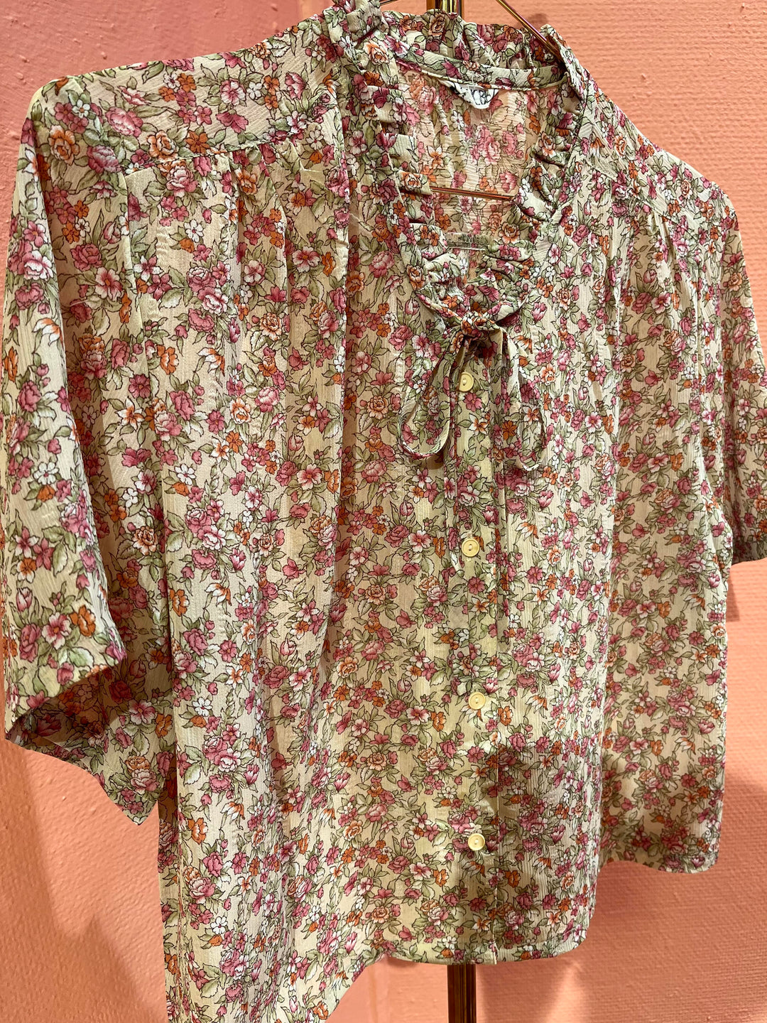 Vintage Vintage bluser S Vintagebluse - 504 Hagefest str S