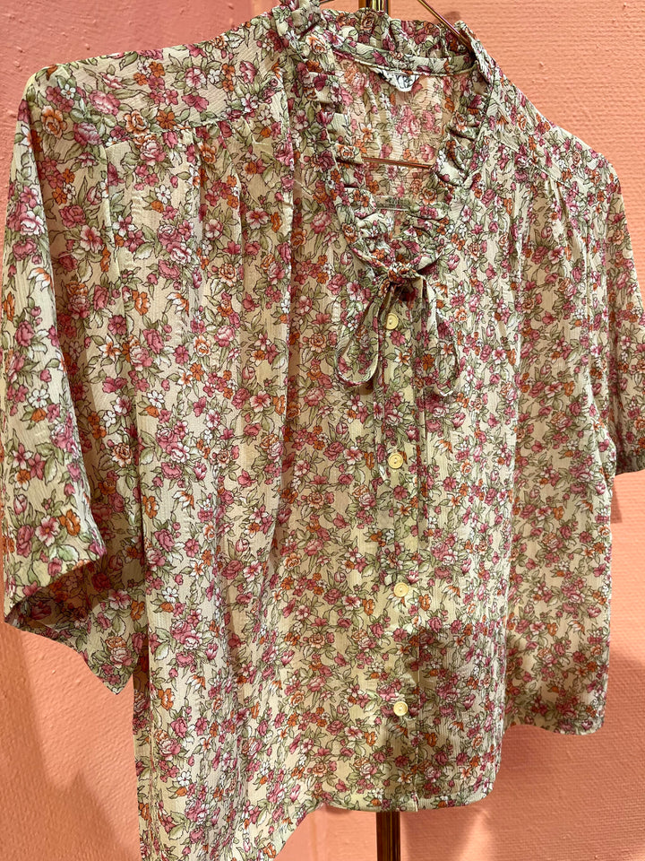 Vintage Vintage bluser S Vintagebluse - 504 Hagefest str S