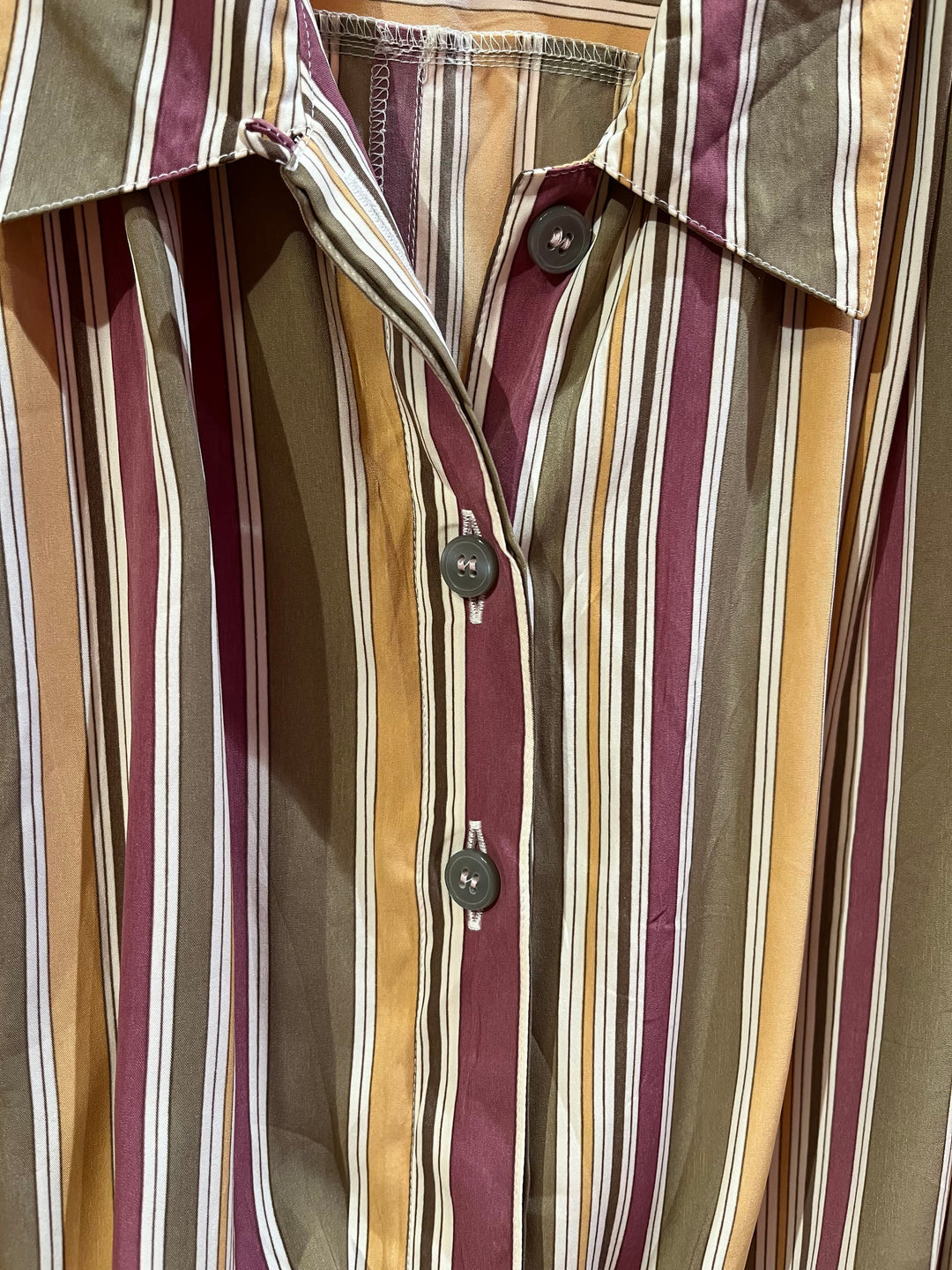 Vintage Vintage bluser 2XL Vintagebluse - 507 Duse striper str 2XL