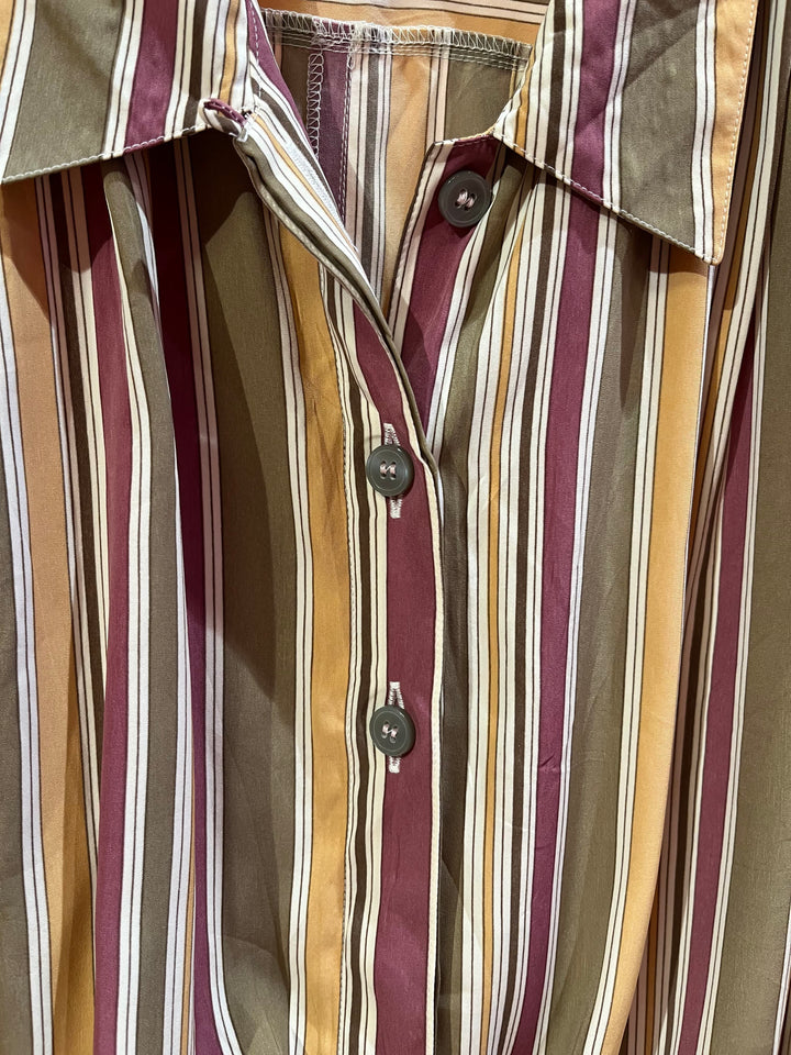 Vintage Vintage bluser 2XL Vintagebluse - 507 Duse striper str 2XL