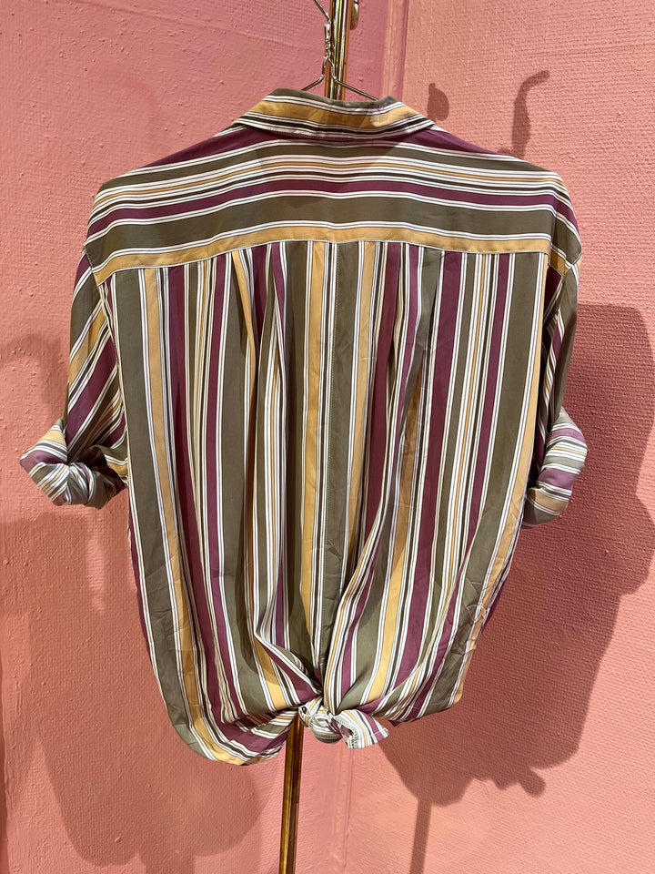 Vintage Vintage bluser 2XL Vintagebluse - 507 Duse striper str 2XL
