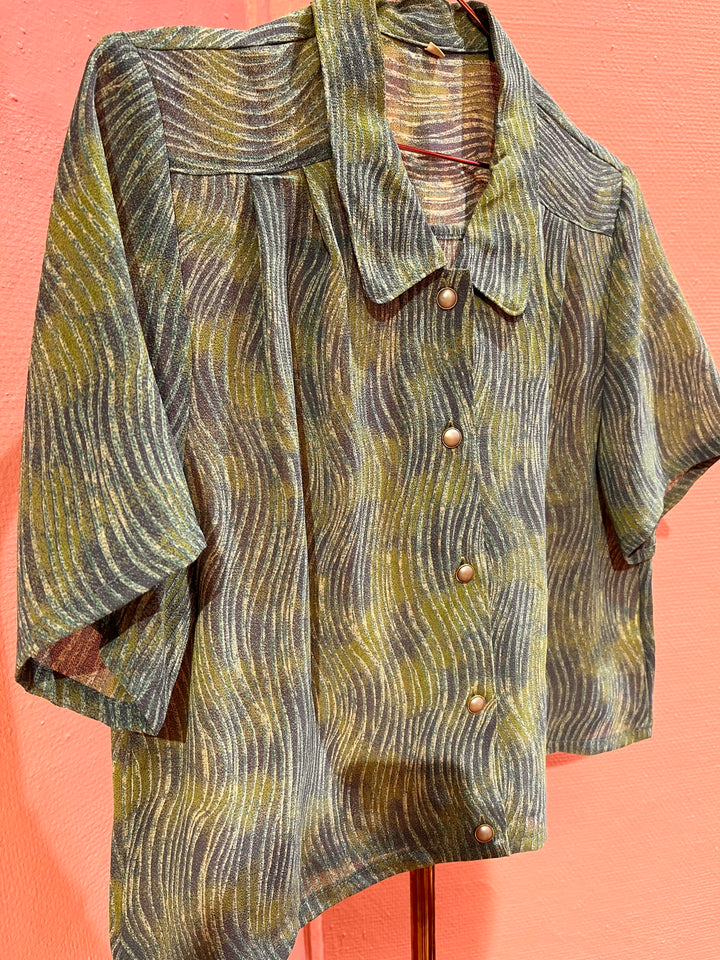 Vintage Vintage bluser M Vintagebluse - 508 Amazonas str M