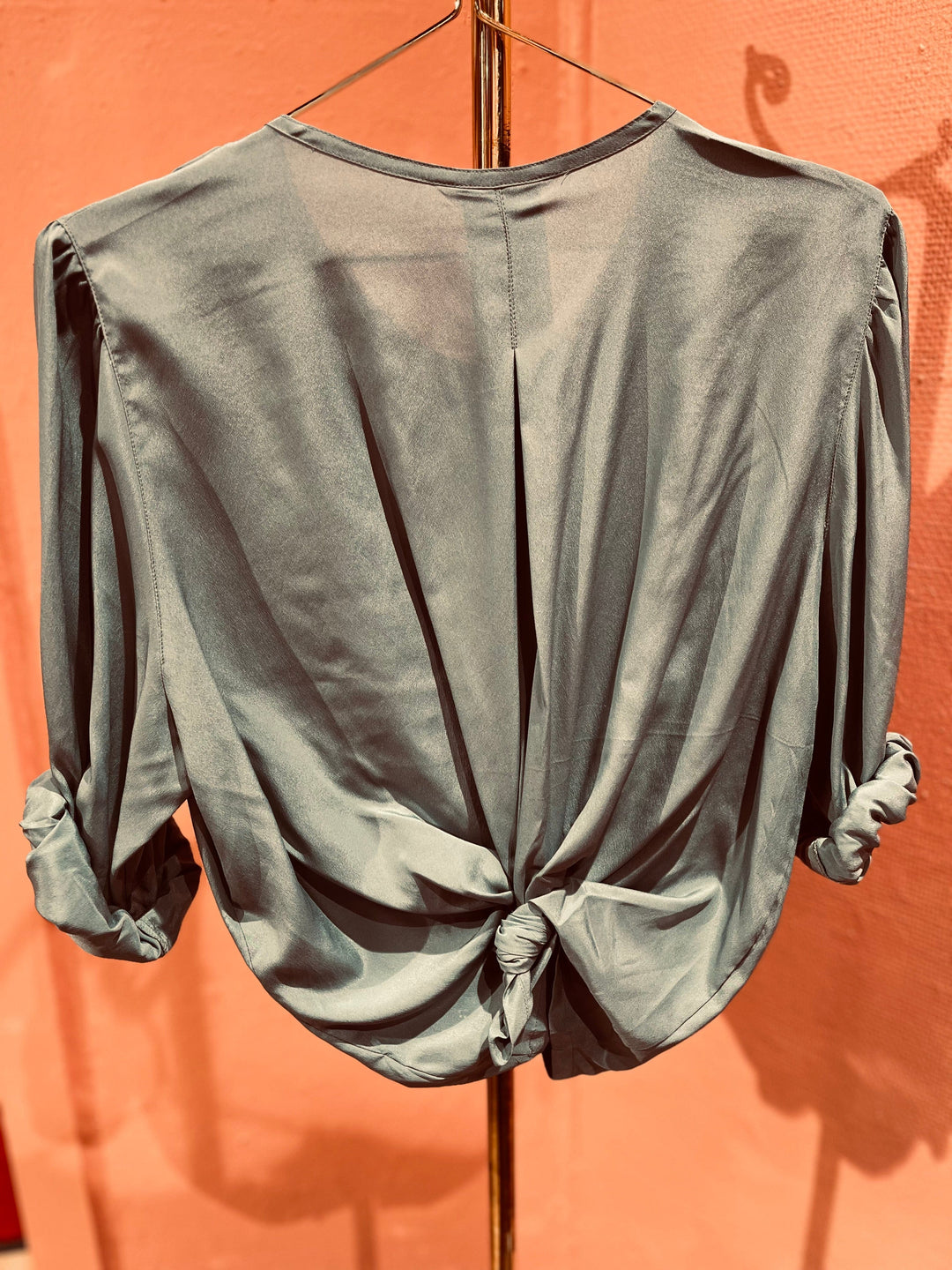 Vintage Vintage bluser M Vintagebluse -  75 Sjøsmaragd, str M