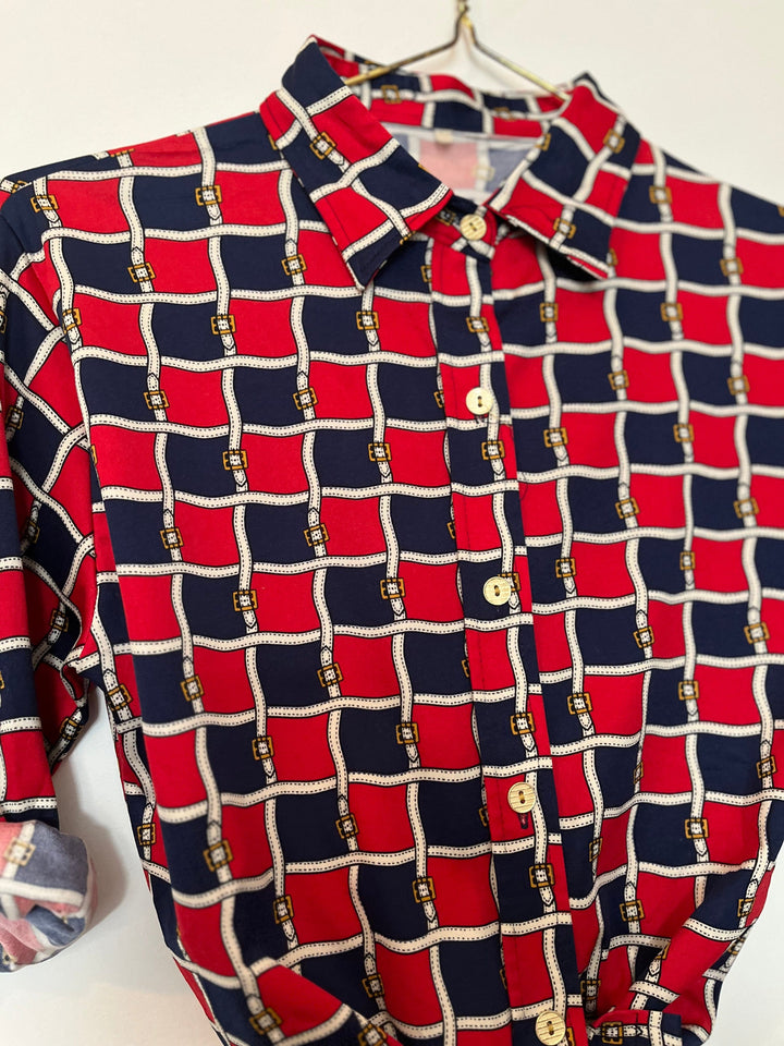 Vintage Vintage bluser XS Vintagebluse - Beltebluse, str XS