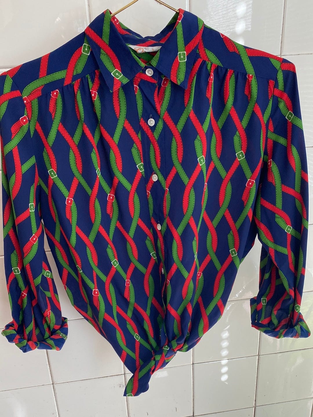 Vintage Vintage bluser M Vintagebluse - Belter, str M