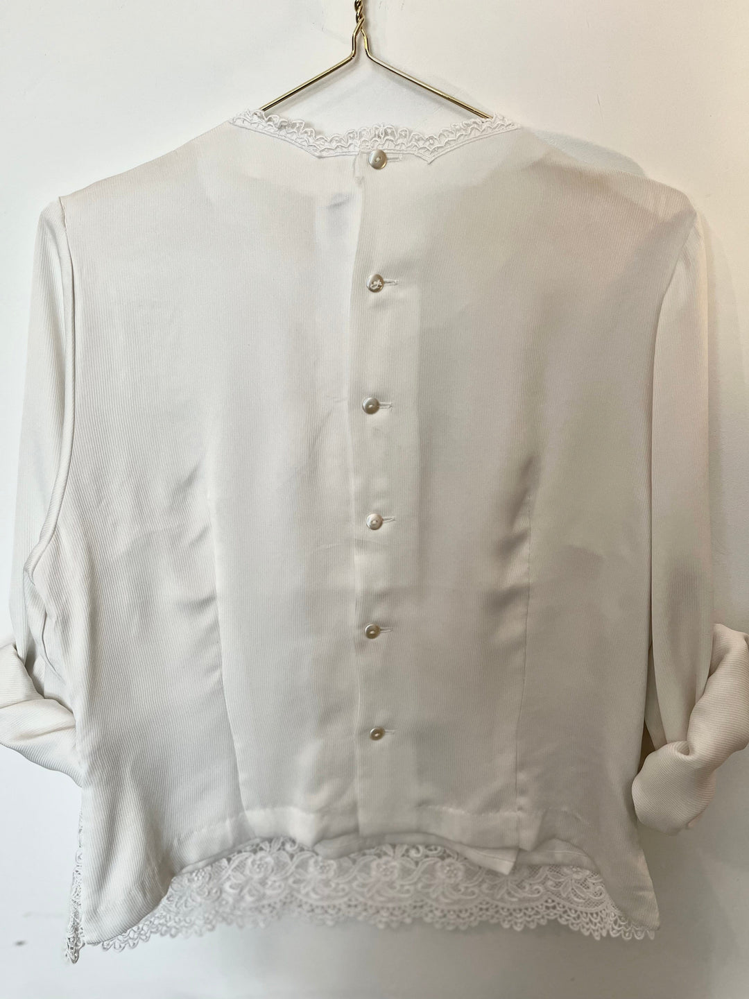 Vintage Vintage bluser S Vintagebluse -  Blondeeng, str S