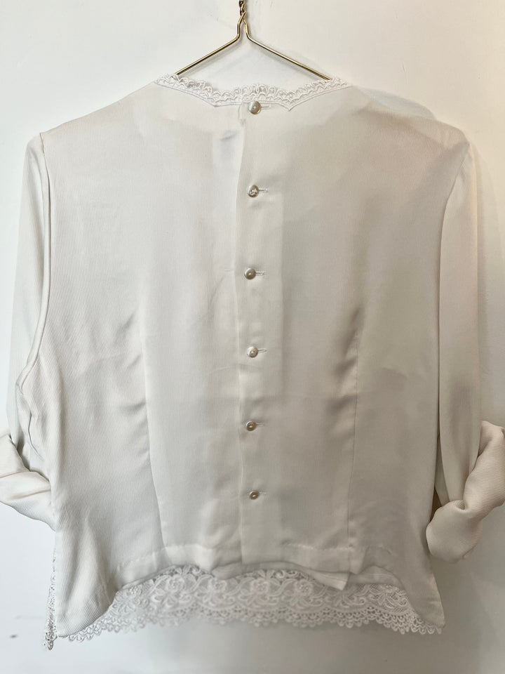 Vintage Vintage bluser S Vintagebluse -  Blondeeng, str S