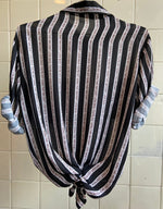 Last inn bildet i Galleri-visningsprogrammet, Vintage Vintage bluser S Vintagebluse -  Don&#39;t look back, str S
