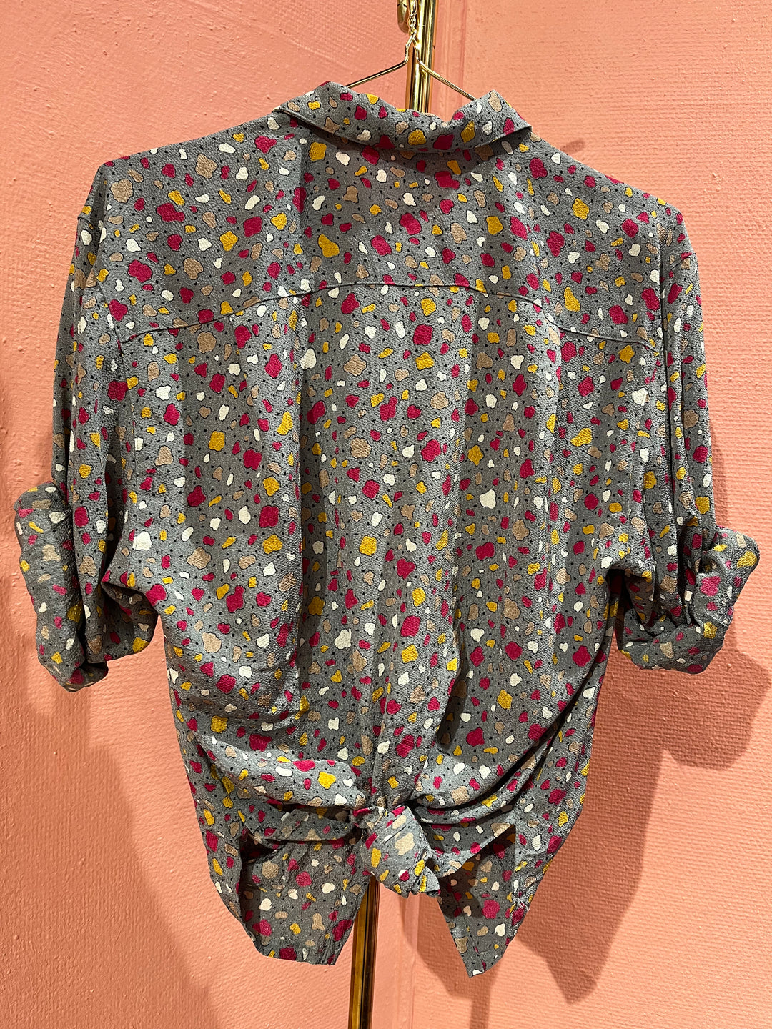 Vintage Vintage bluser M Vintagebluse - Dråper, str M