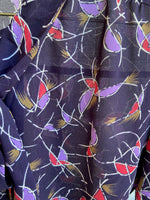 Last inn bildet i Galleri-visningsprogrammet, Vintage Vintage bluser S Vintagebluse - Fargerik geometri , str S
