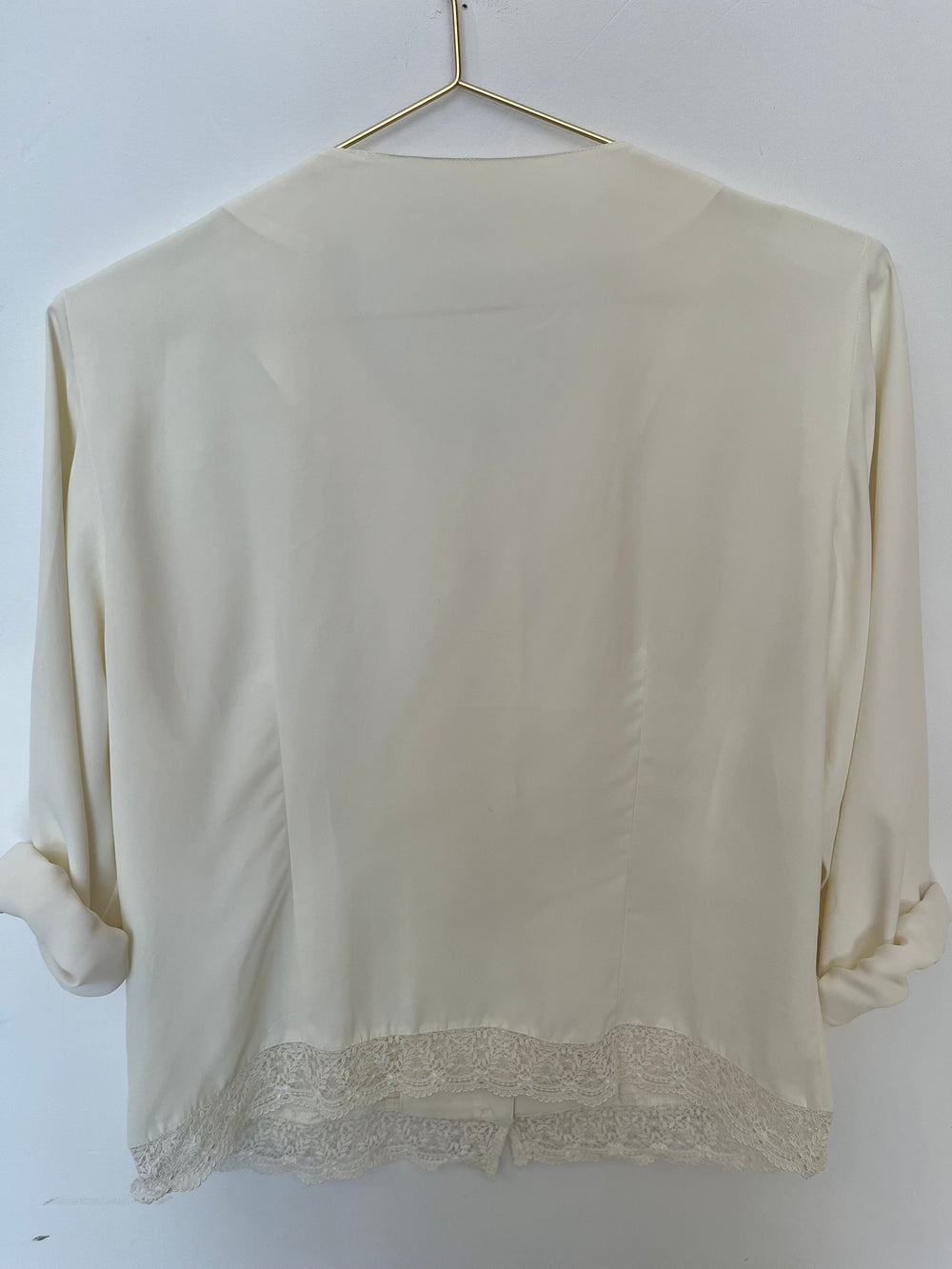 Vintage Vintage bluser S Vintagebluse -  Figursydd, str S