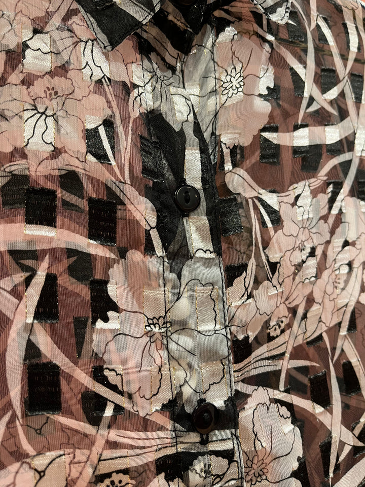 Vintage Vintage bluser M Vintagebluse - Gulltråd, str M