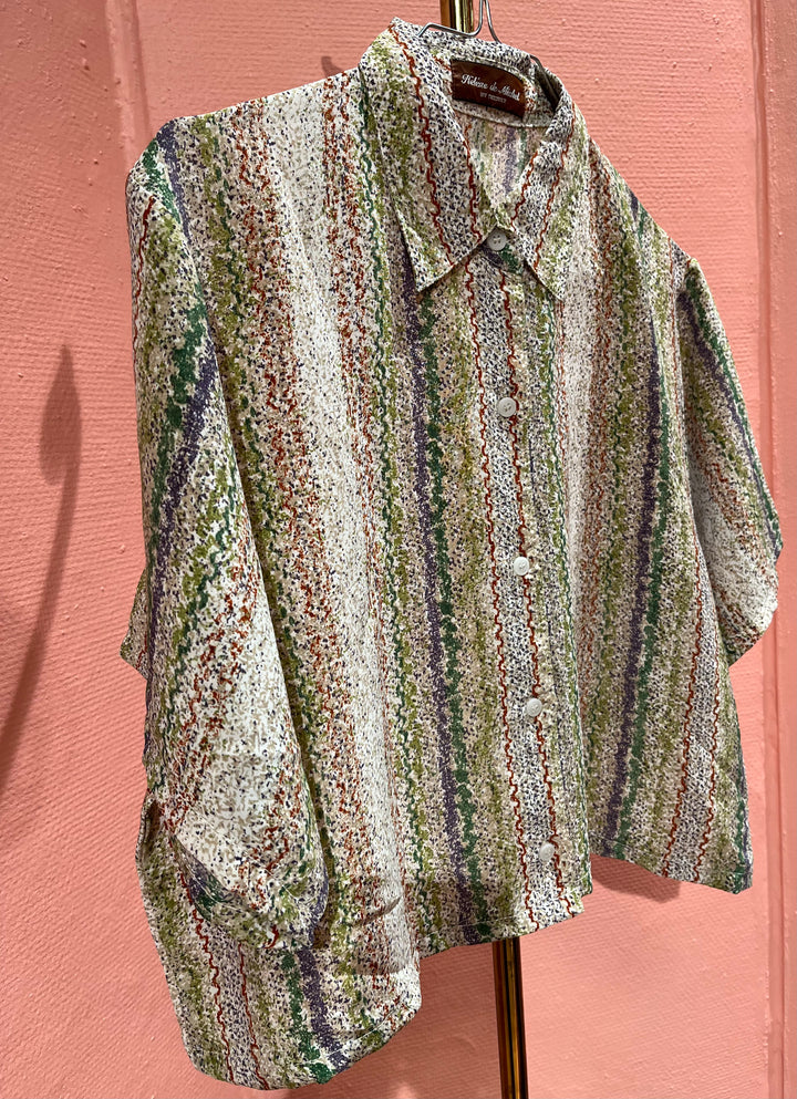 Vintage Vintage bluser L Vintagebluse - Høstvandring, str L