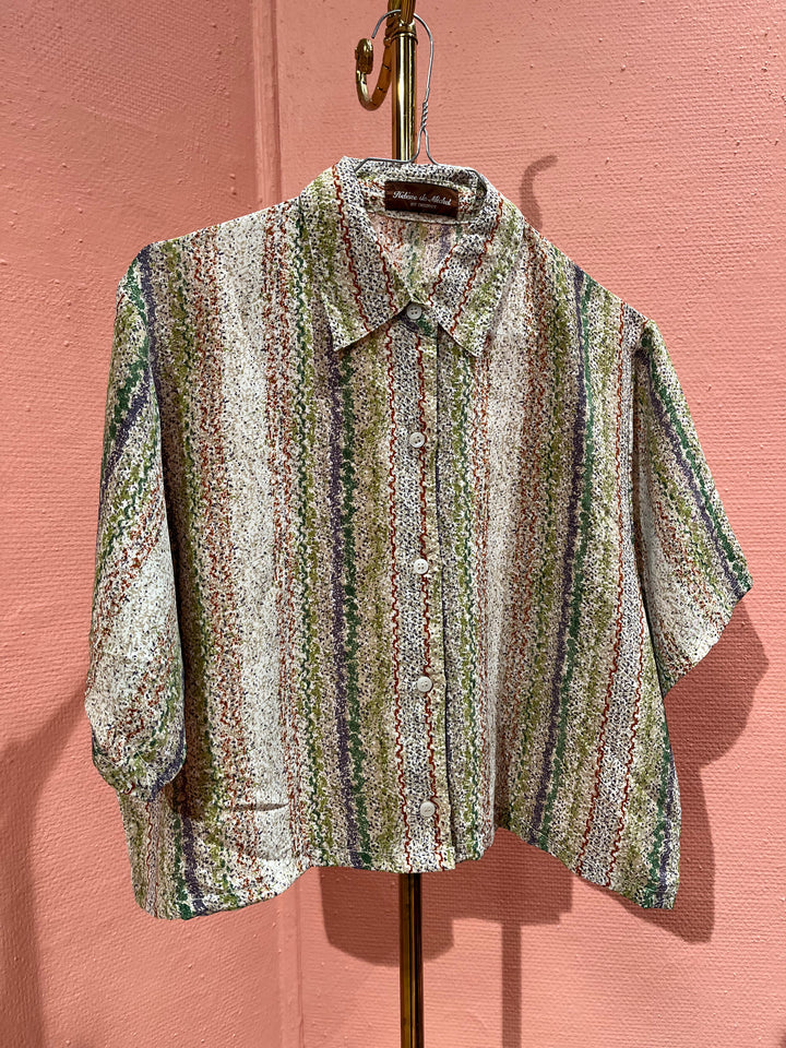 Vintage Vintage bluser L Vintagebluse - Høstvandring, str L