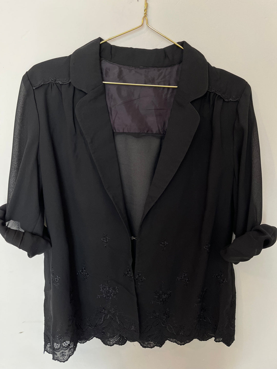 Vintage Vintage bluser M Vintagebluse - Jacket, str M
