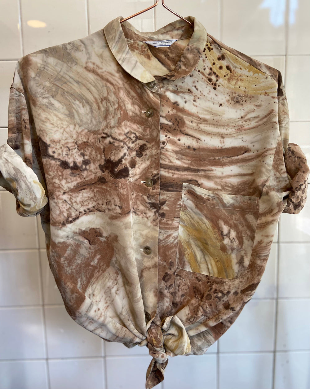 Vintage Vintage bluser M Vintagebluse - Jupiter, str M